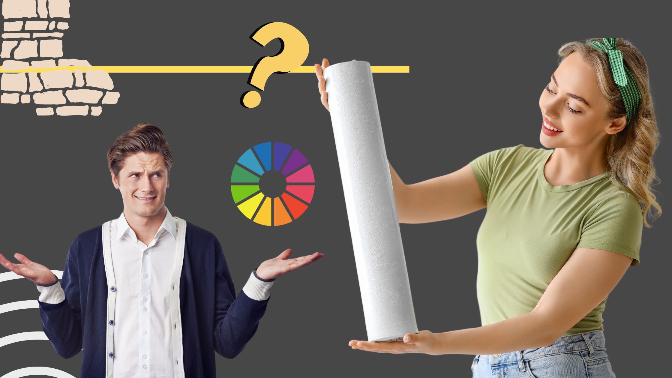 Quelle Couleur Avec Papier Peint Brique