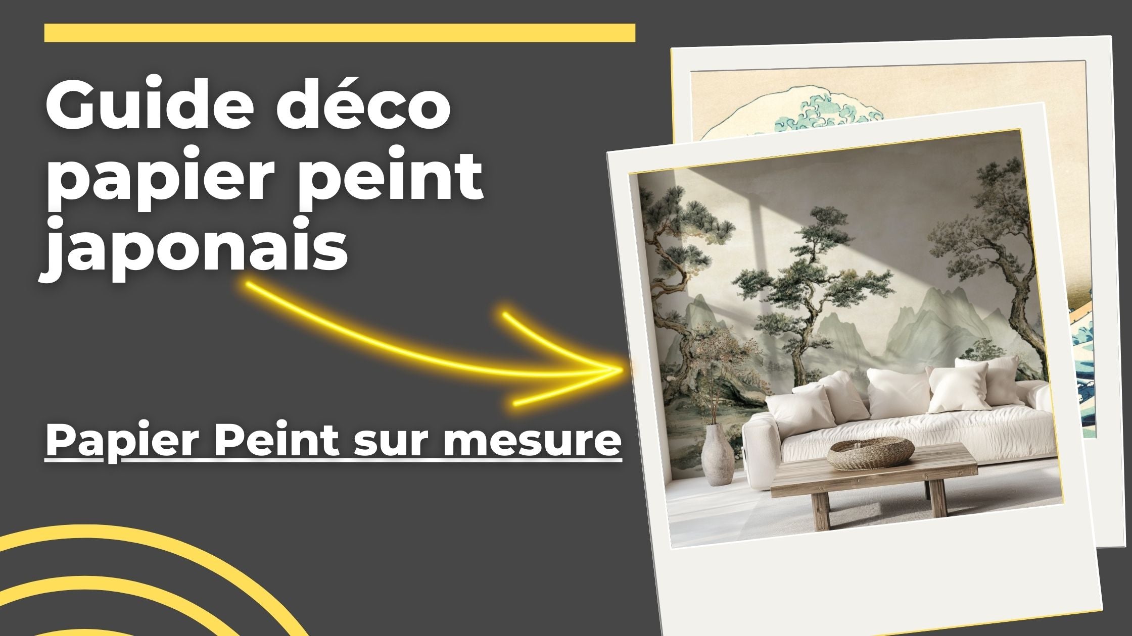 decoration papier peint japonais