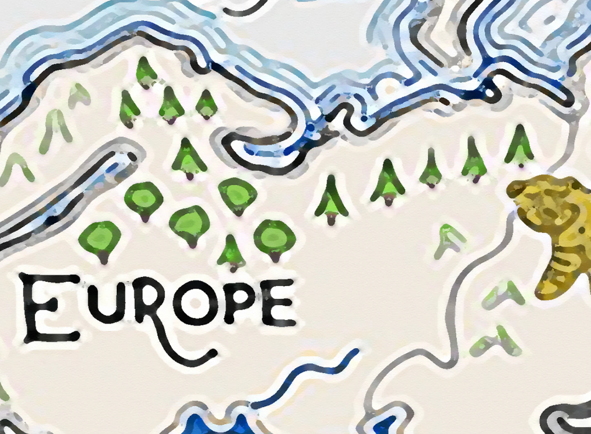 Sfondo mappa del mondo <br/> Tesoro dei pirati