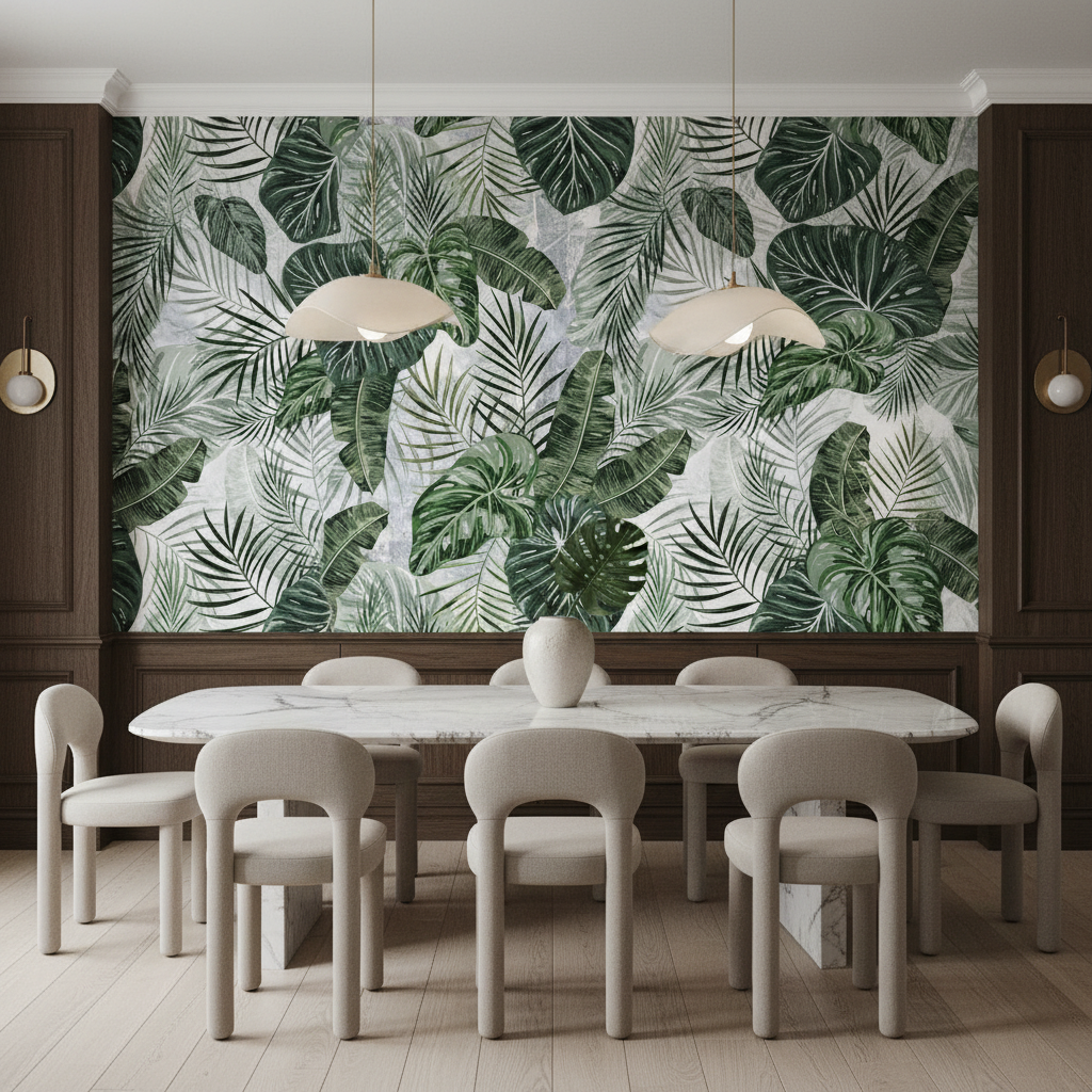 Papier Peint Tropical Serre