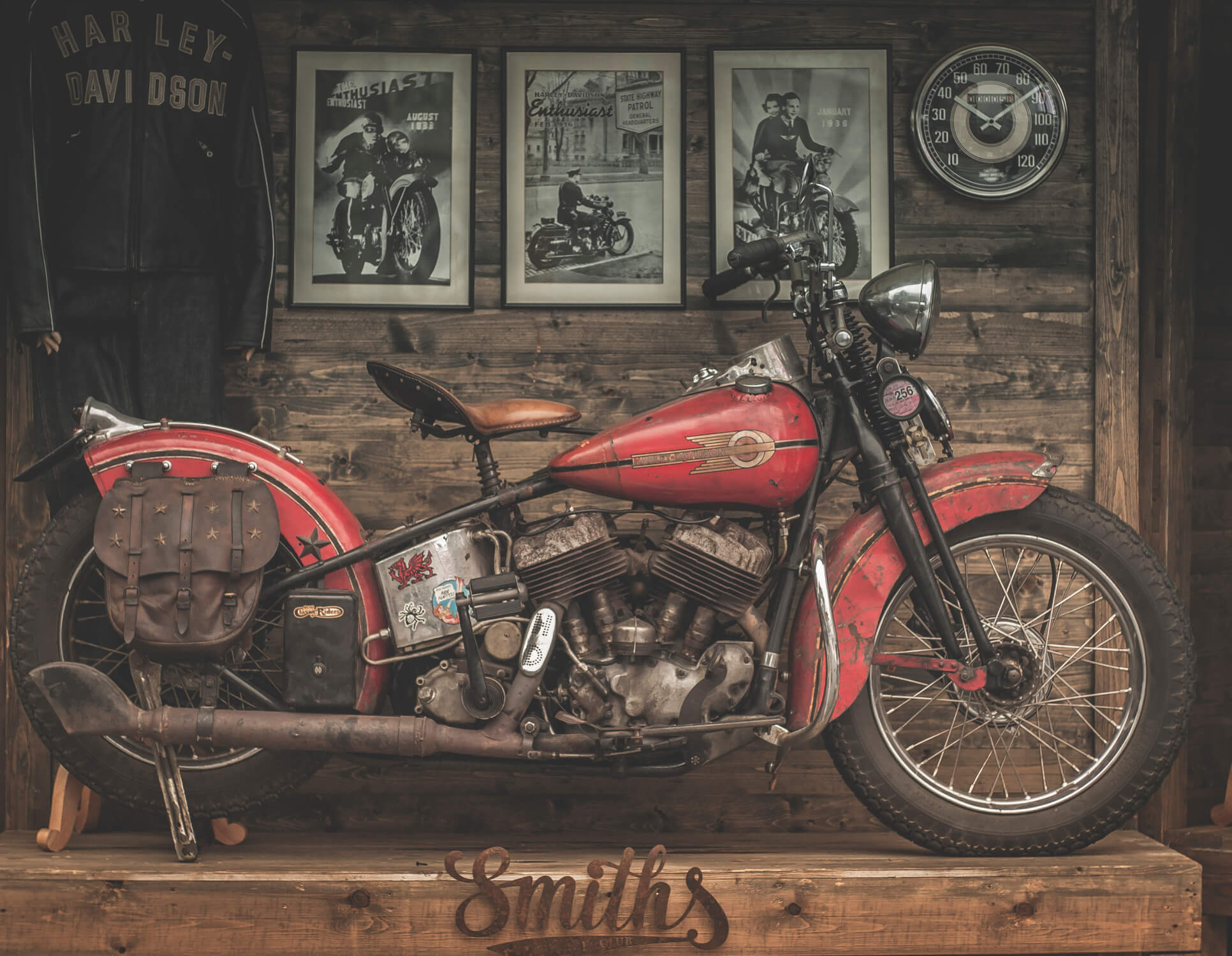 Papier Peint Moto Américaine