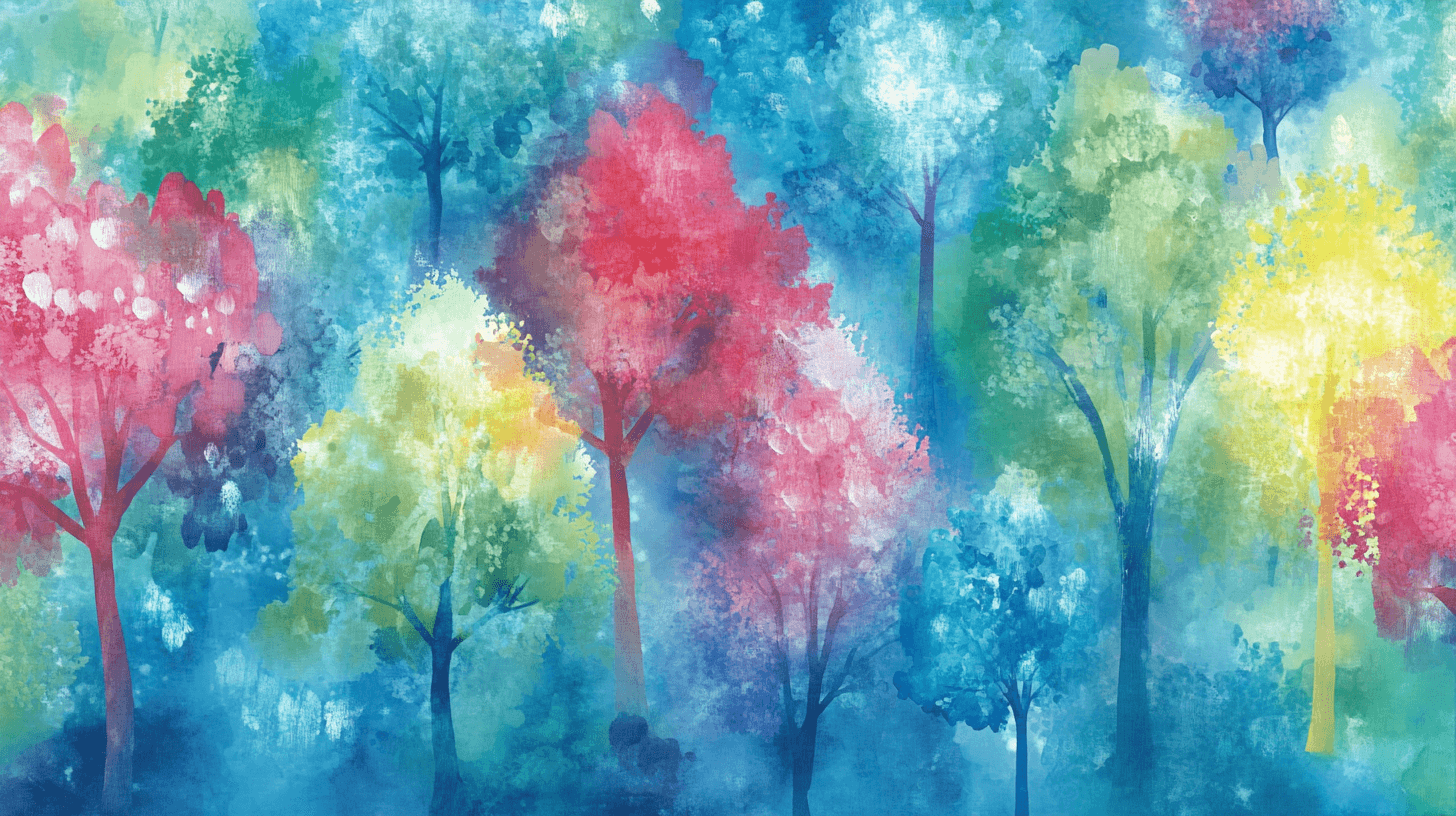 Papier Peint Arbre Chagall