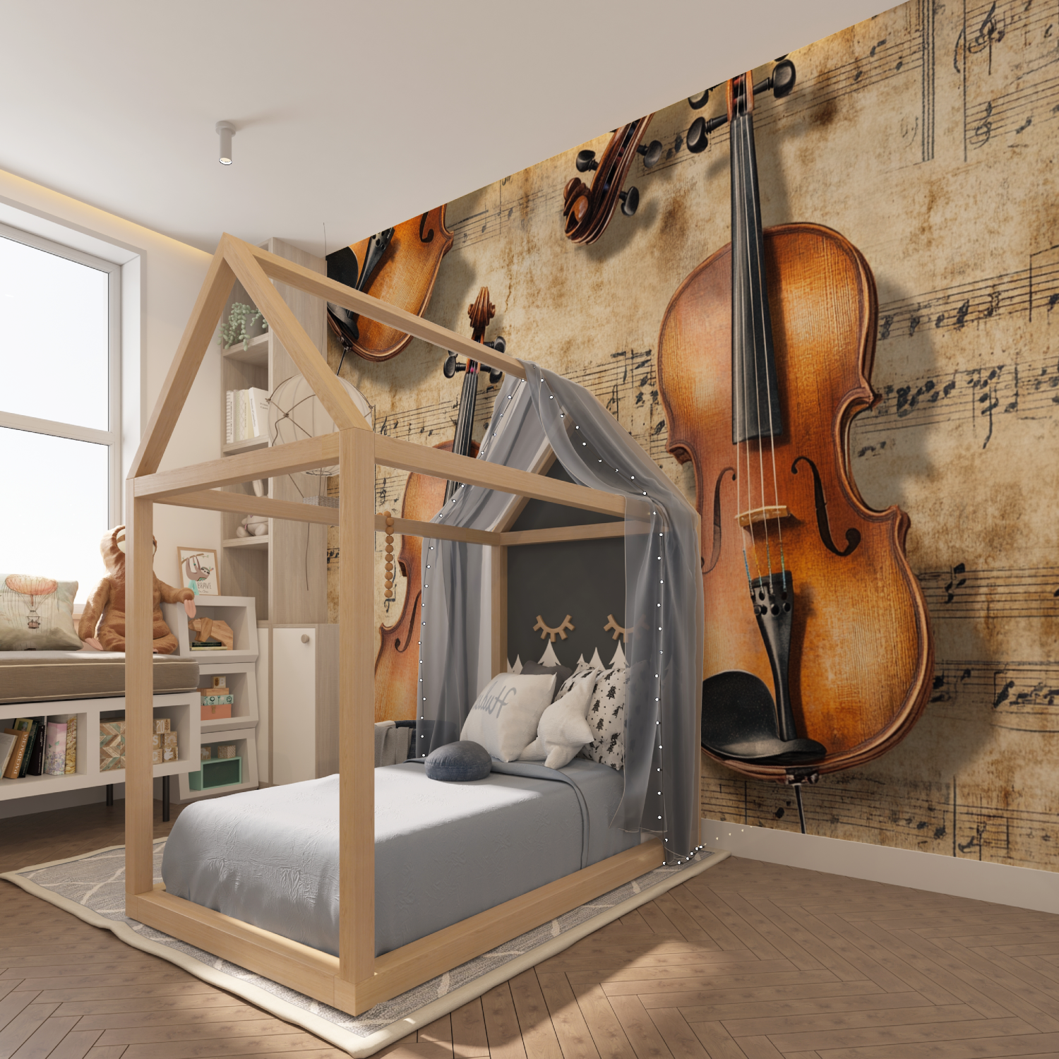 Papier peint musique classique tapisserie hero