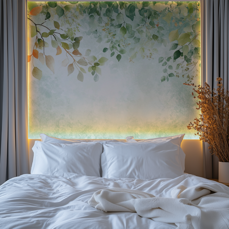 Papier peint arbre de connaissance chambre premium