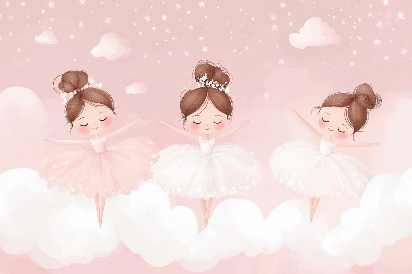 Papier Peint Danseuses Fille