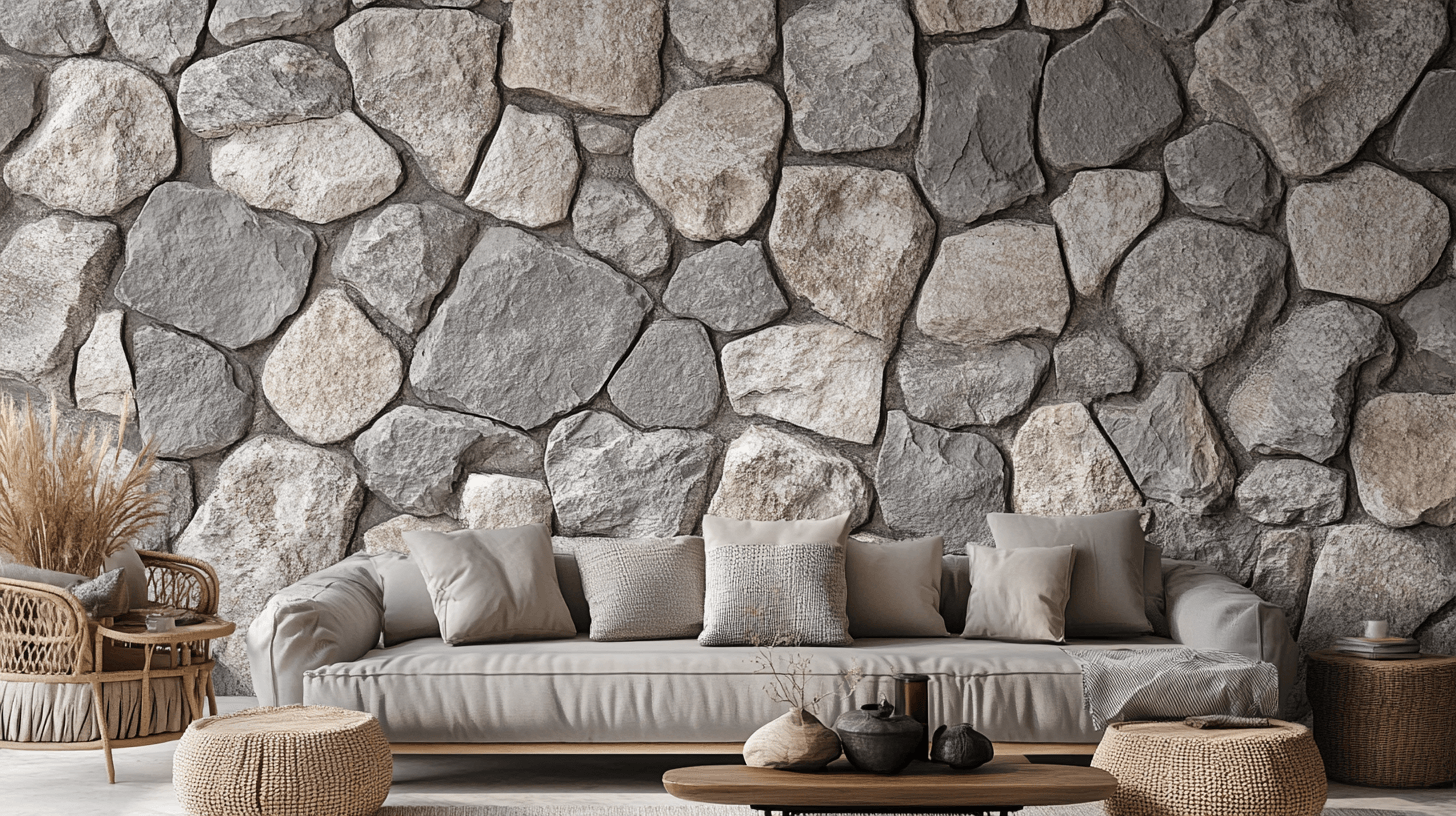 Papier Peint Trompe L'oeil Pierre De Parement