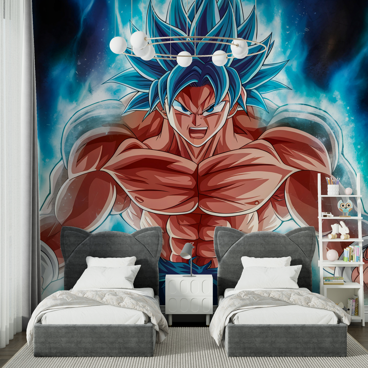 Papier Peint Vegeta Chambre Ado - chambre spiderman