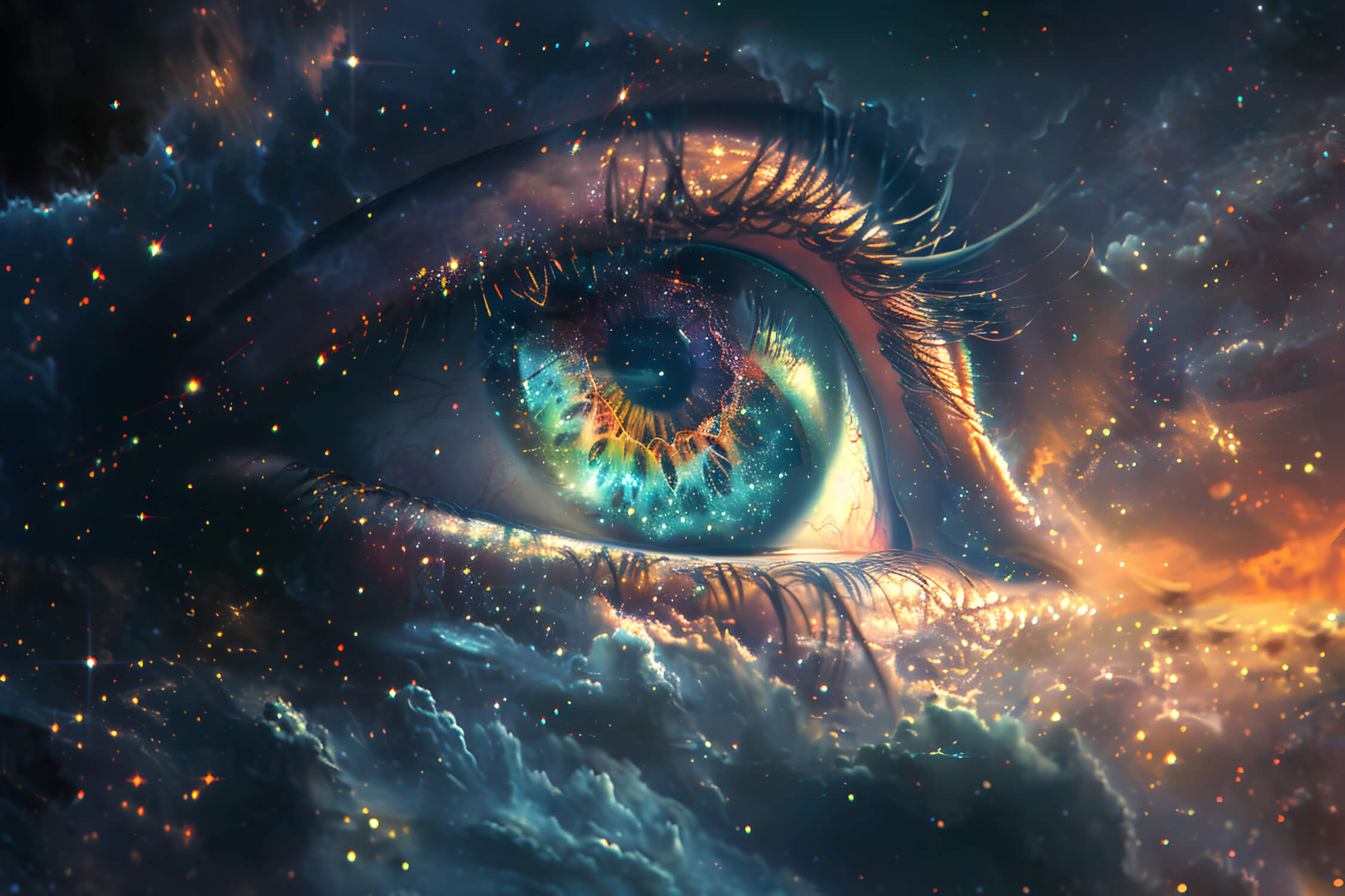 Papier Peint Trompe Oeil 3D Espace