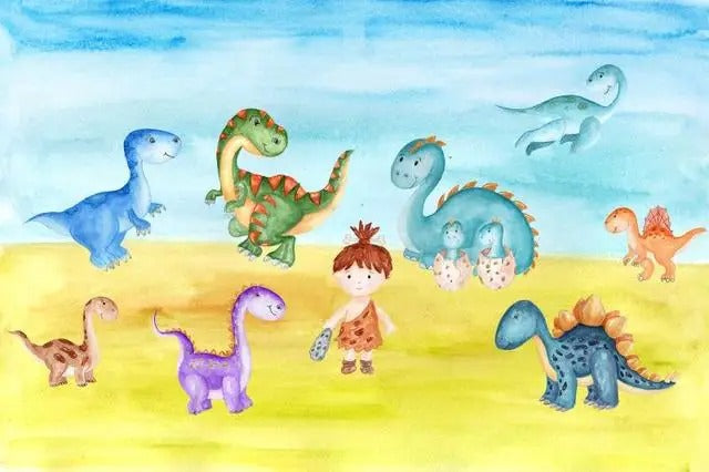 Dinosaur sticker wallpaper