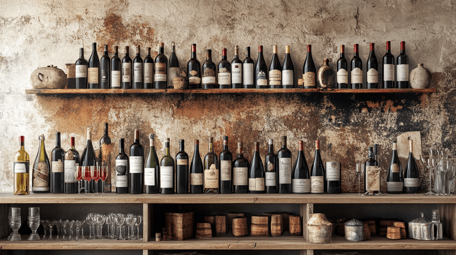 Papier Peint Trompe L'oeil Cave a Vin