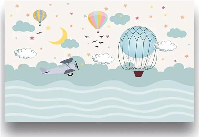 Carta da parati del piano per bambini decorativo