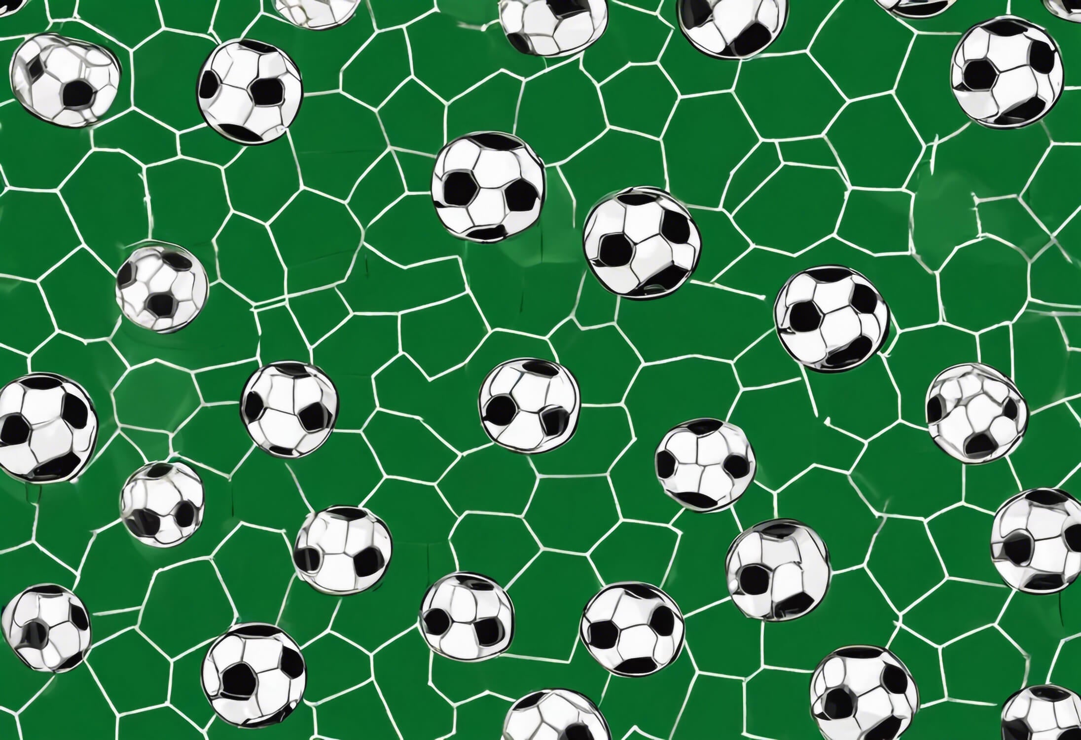 Papiers Peint Vert Ballon De Foot