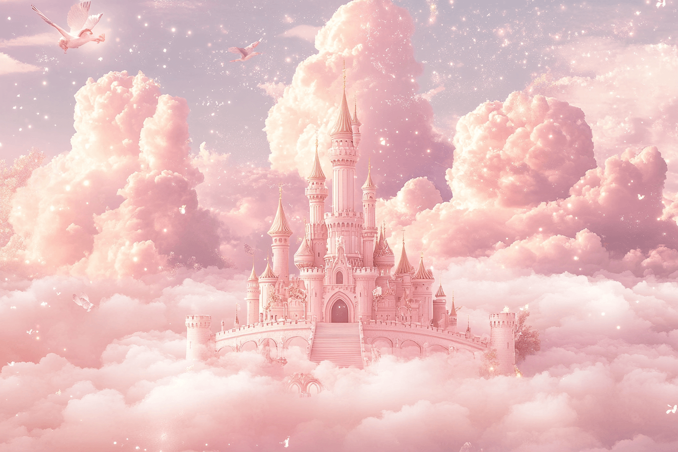 Papier Peint Chambre Fille Château
