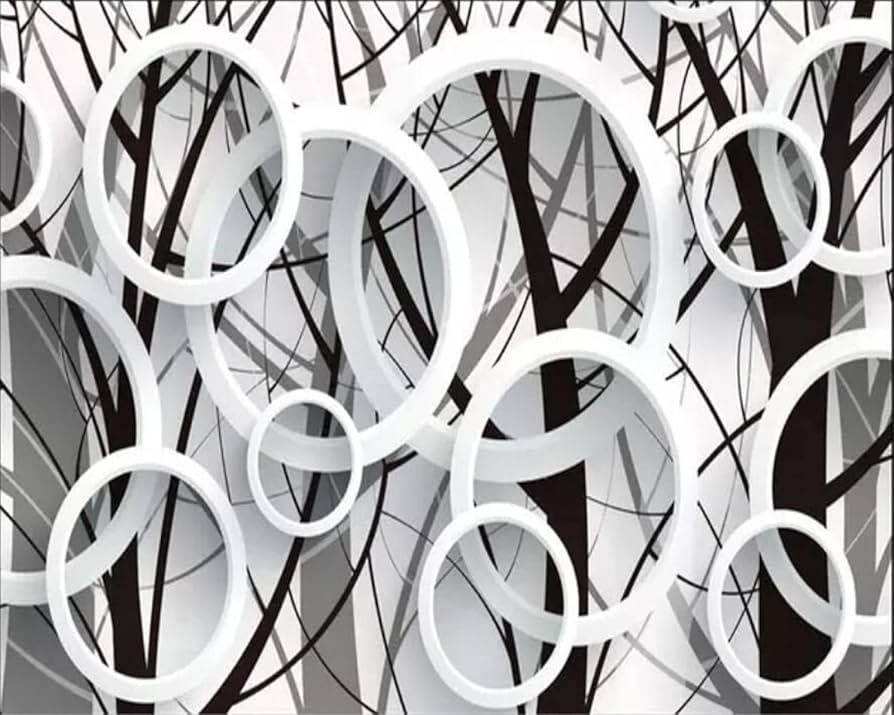 Wallpaper with circle