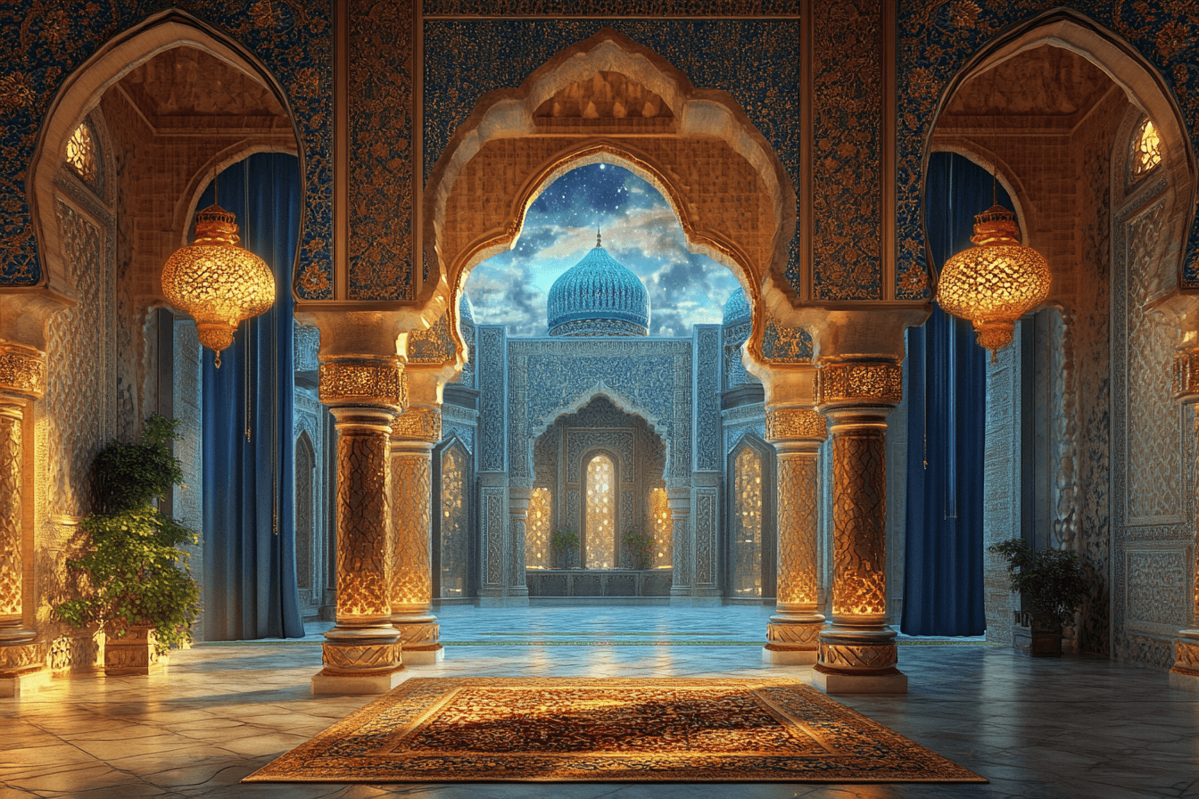 Papier Peint Classique Palais Oriental