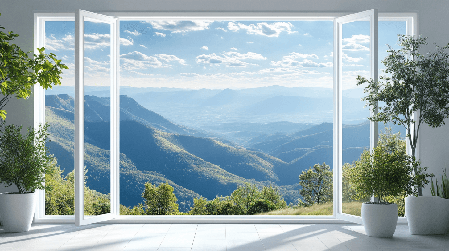 Papier Peint Panoramique Trompe L Oeil Fenetre Ouverte