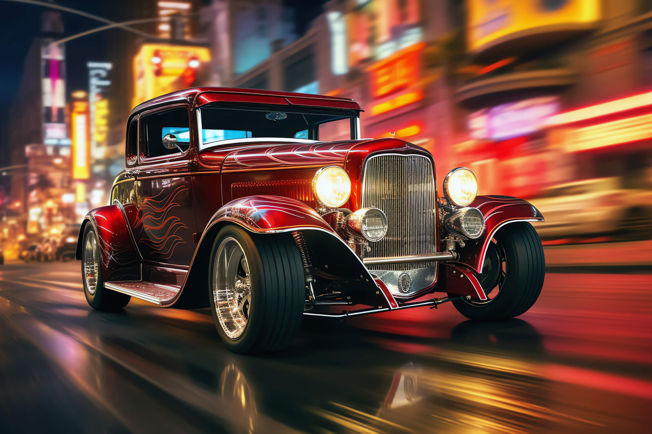 Papier Peint Voiture Collection