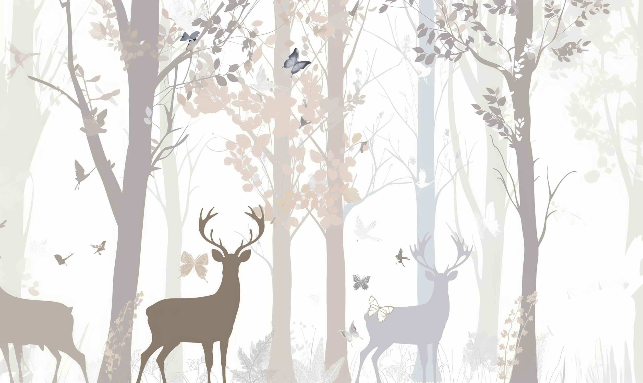 Papier Peint Forêt Bébé Tendance