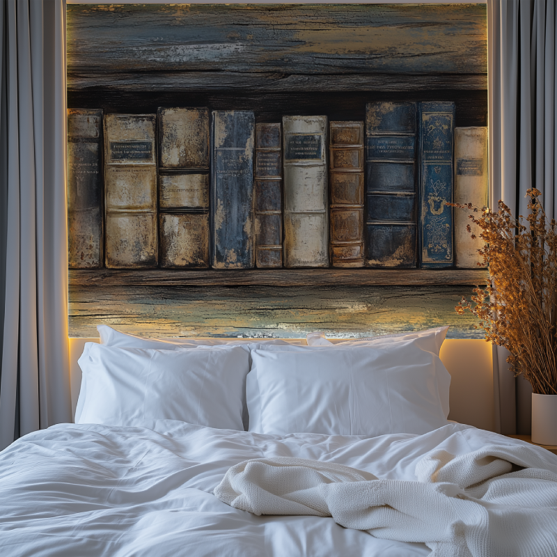 Papier peint trompe l oeil salon chambre premium