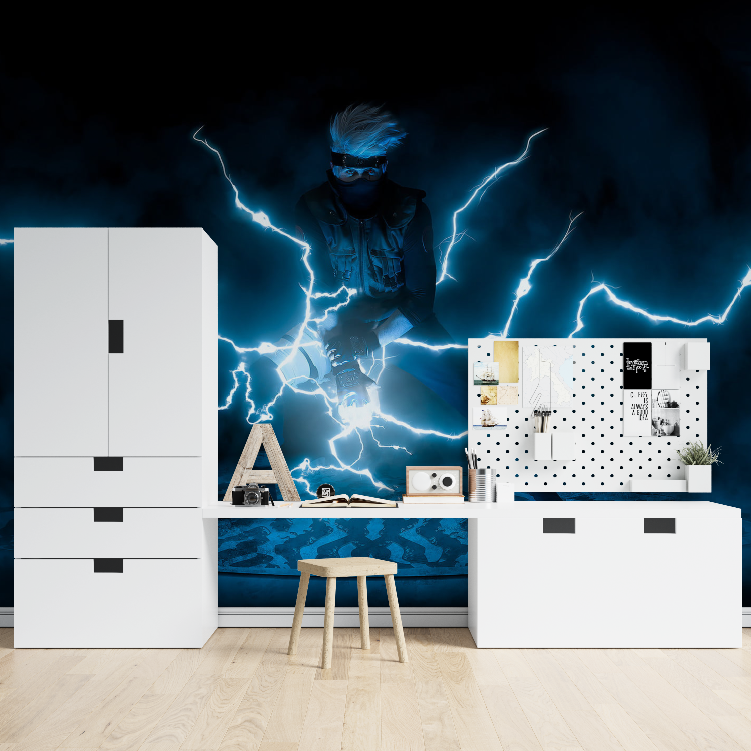 Papier Peint Naruto Shetukin Électrique - tapisserie hero