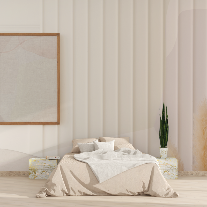 Papier peint trompe l_oeil cocooning tapisserie 2025