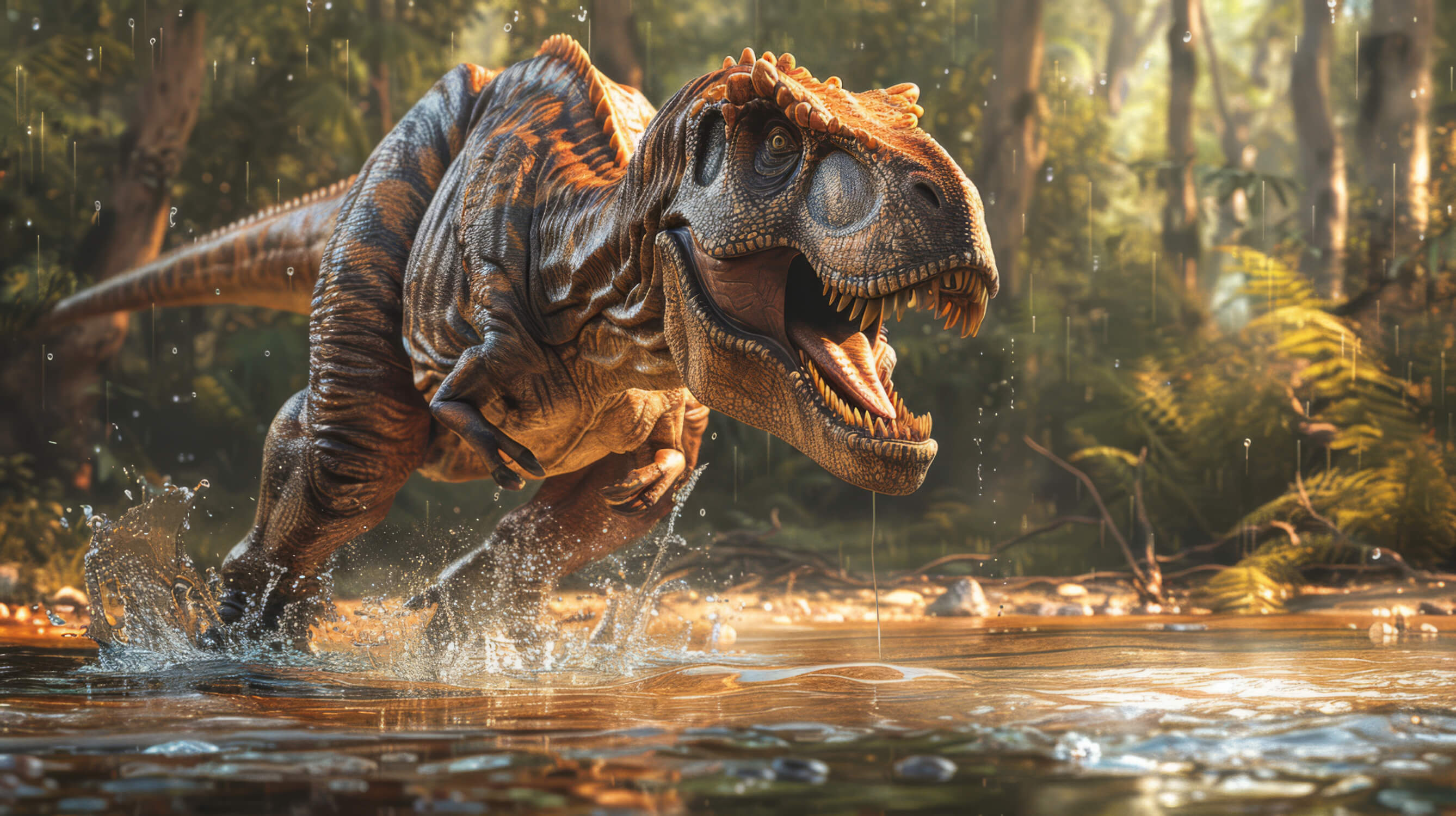 Papier Peint Tyrannosaurus rex à l'état sauvage