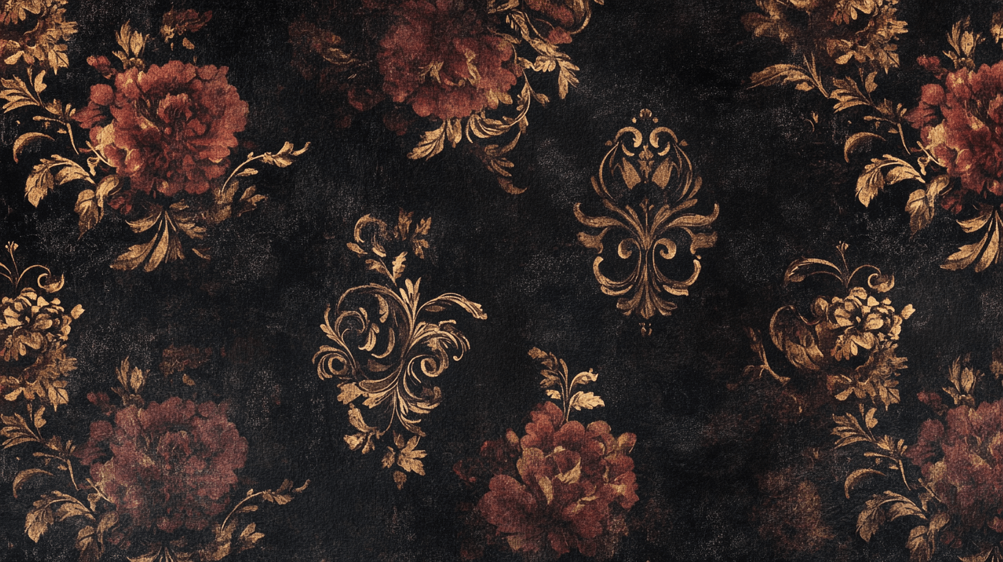 Papier Peint Vintage Gothique