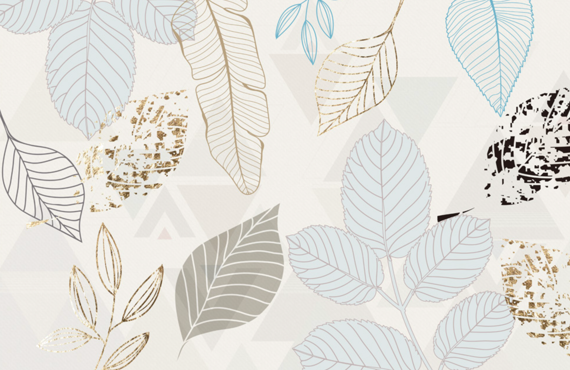 Foliage design wallpaper
