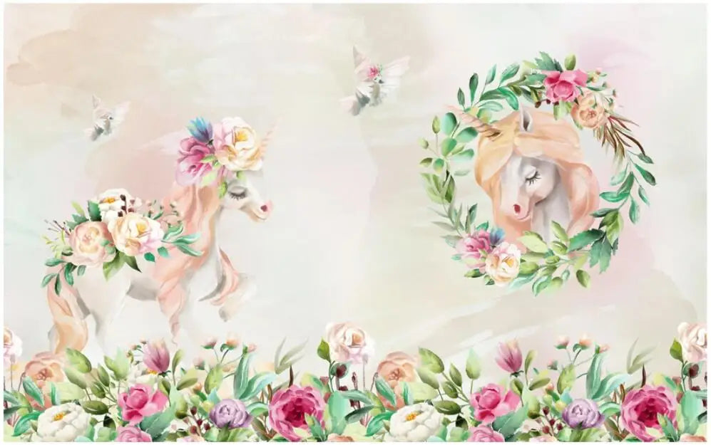 Flower Wallpaper Girl Room