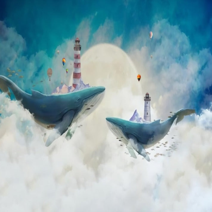 Carta da parati marina <br/> Balena colossale