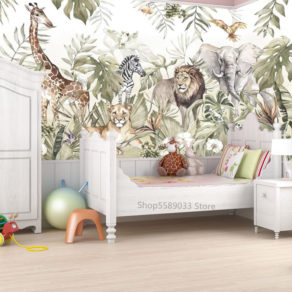 Sfondi animali <br/> Giungla Reale con Leone