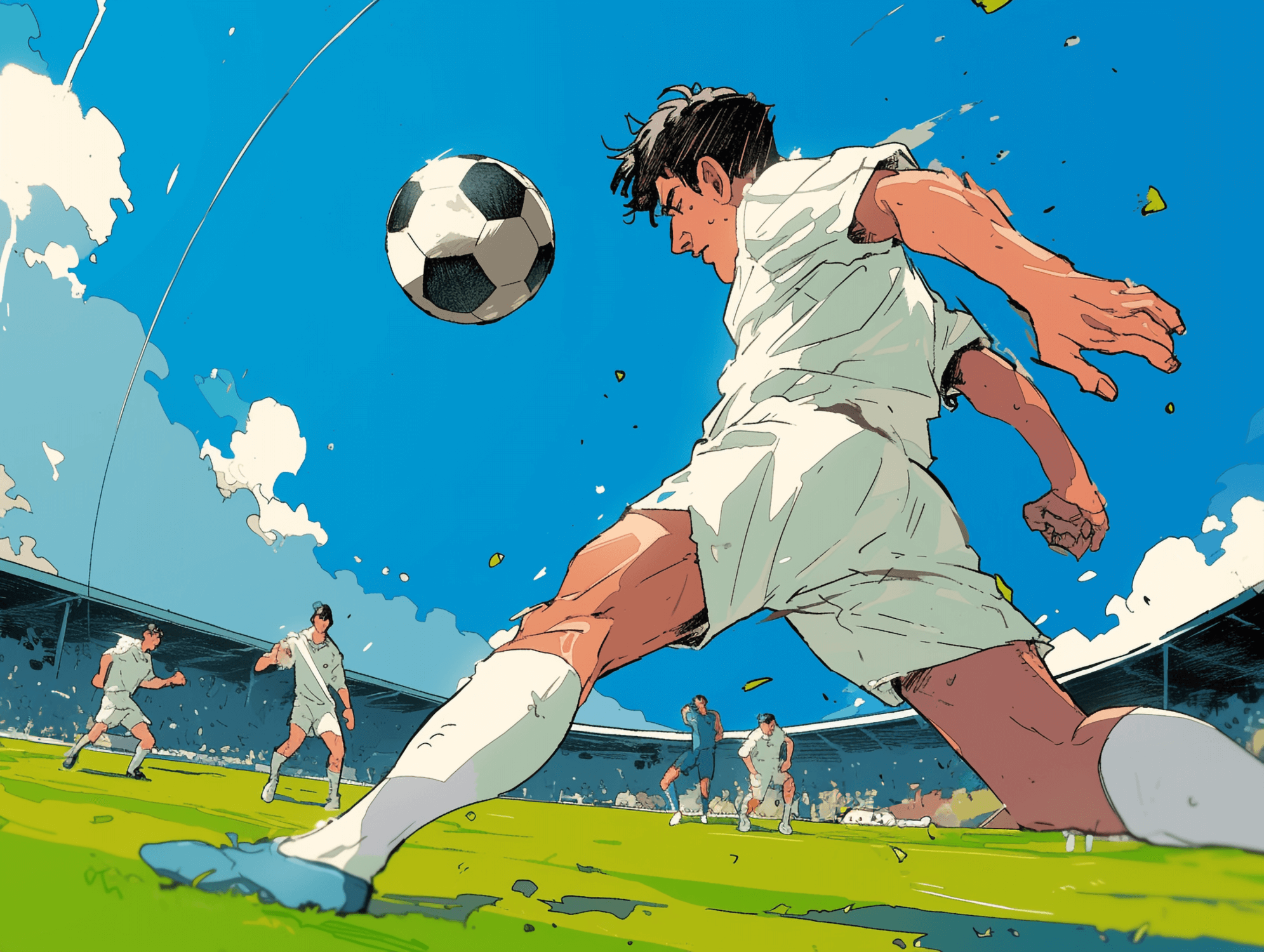 Ado Papier Peint Foot