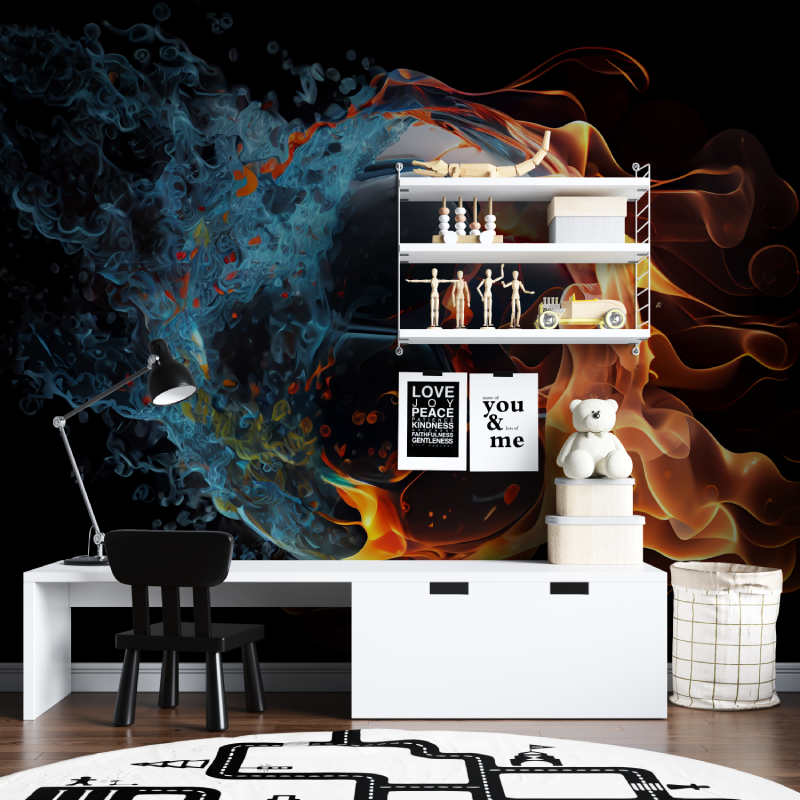 Papier peint xxl foot tapisserie chambre ados