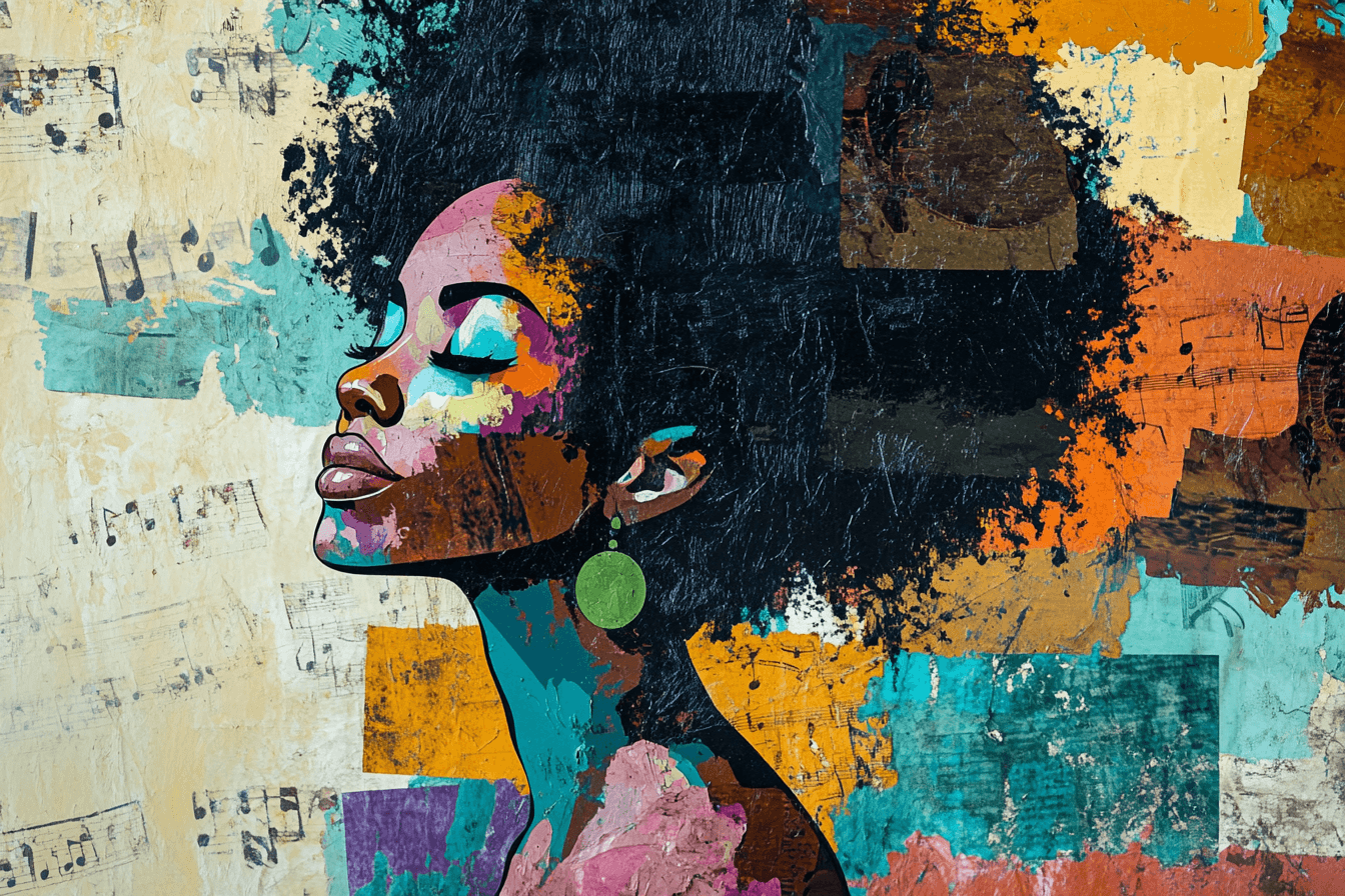 Papier Peint Coupe Afro