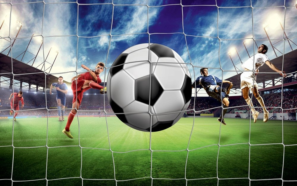 Sfondo panoramico da calcio