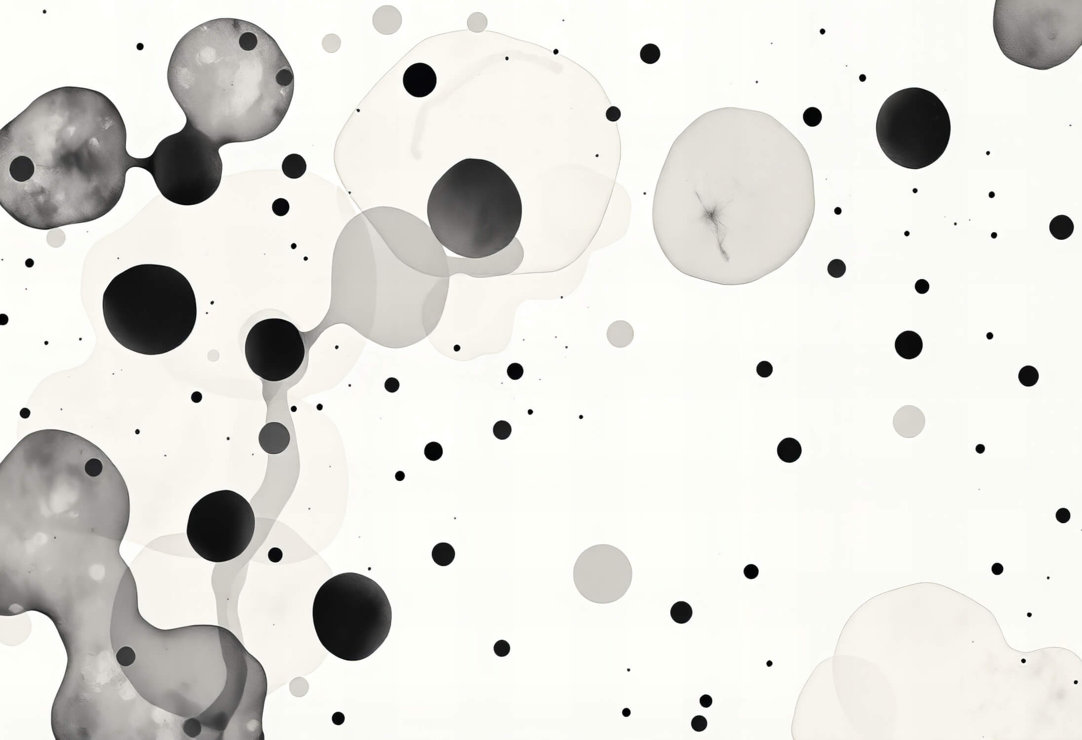 Papier peint garçon Minimaliste noir et blanc