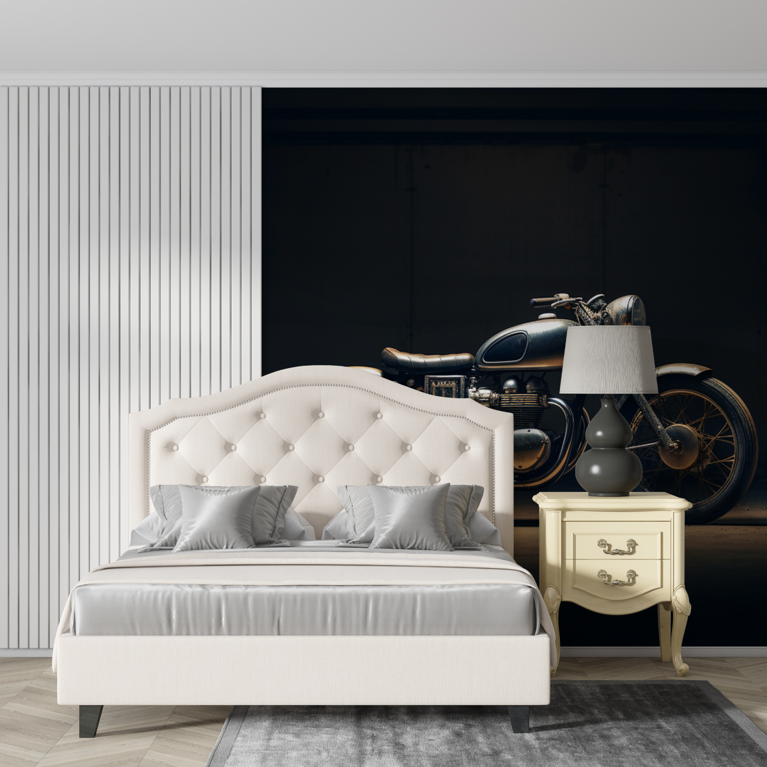 Papier peint moto roadster design