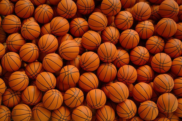 Camera da letto per decorazioni da basket