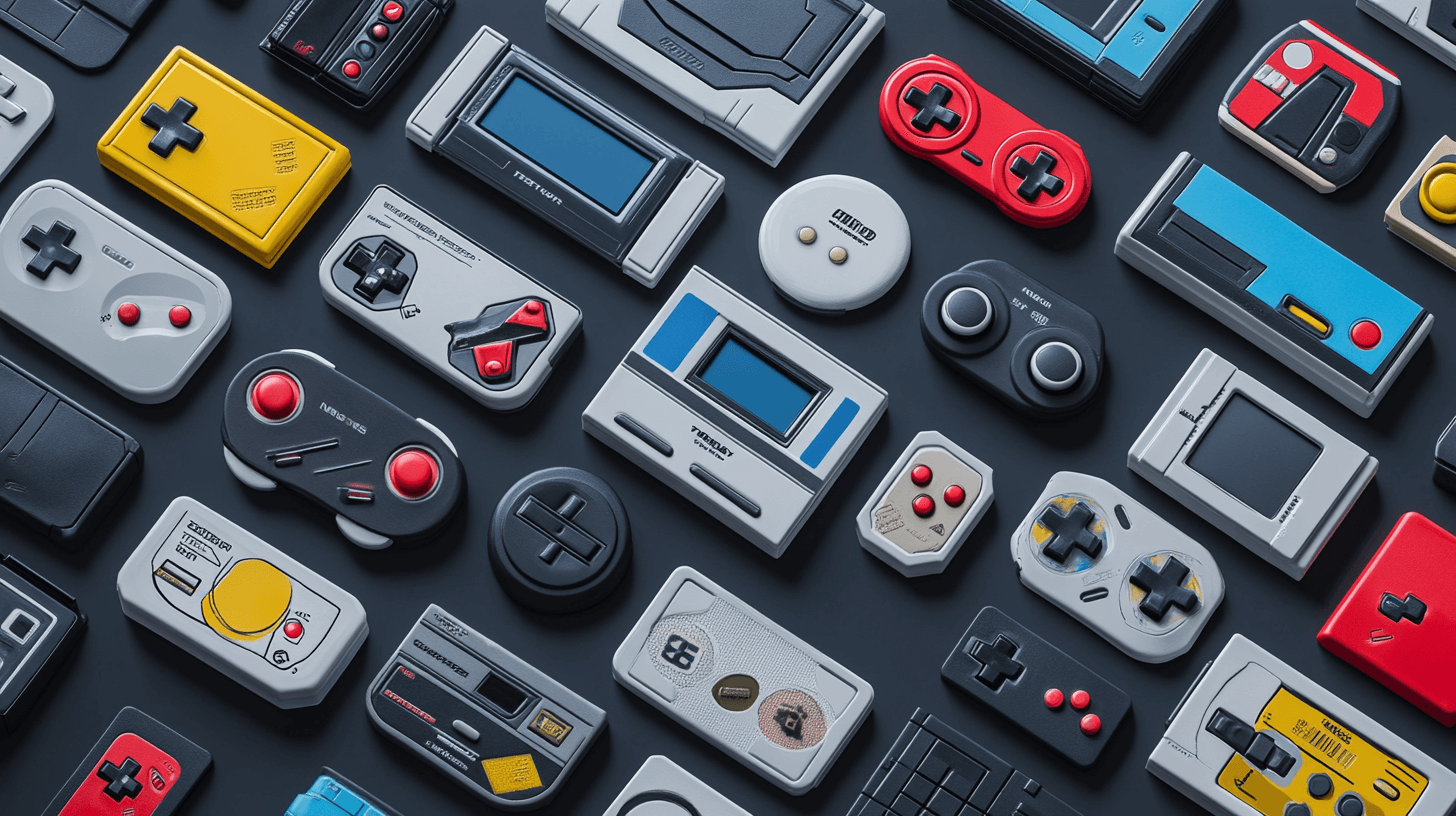 Papier Peint Gamer Retro Gaming Garçon