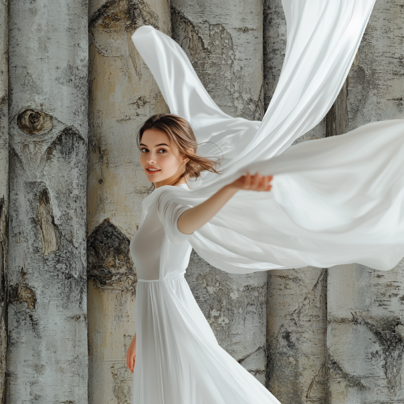 Papier peint arbre bois modele