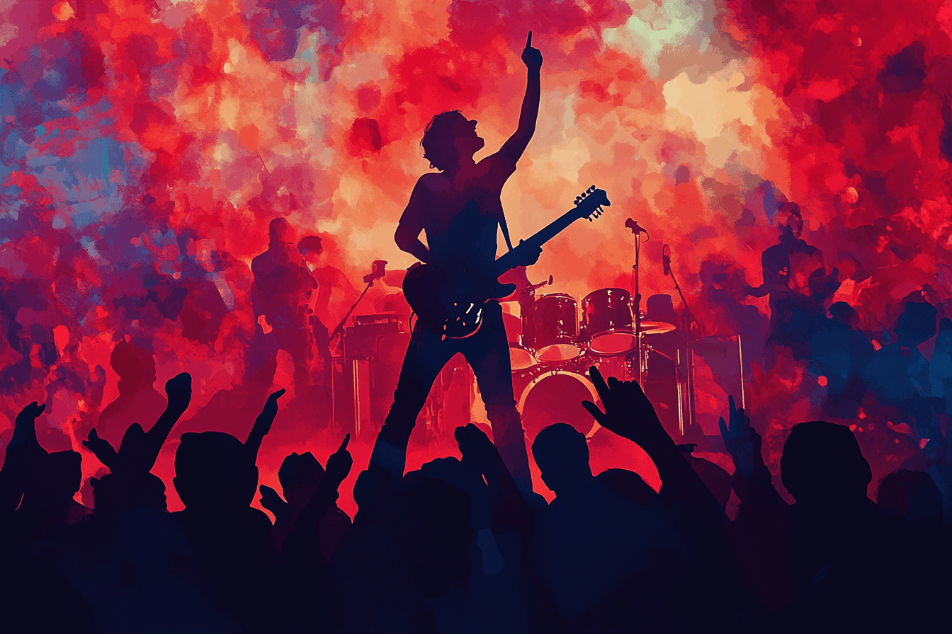 Papier Peint Festival Rock