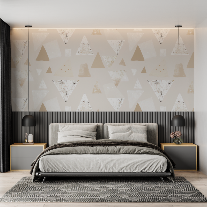 Papier peint scandinave et cocooning mural adulte