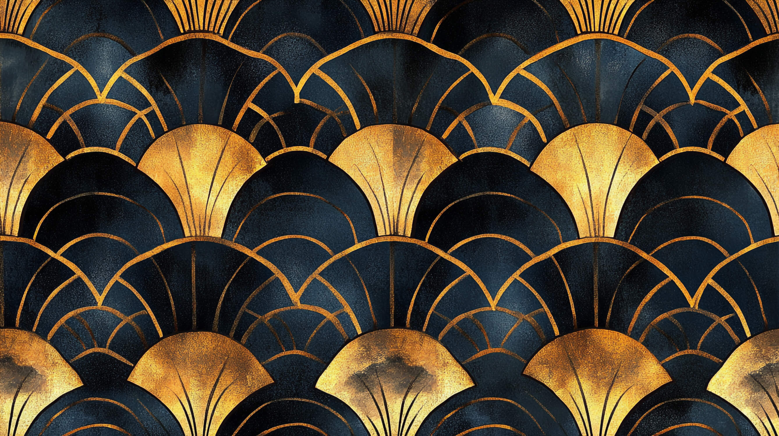Papier Peint Art Déco Palais de L'or