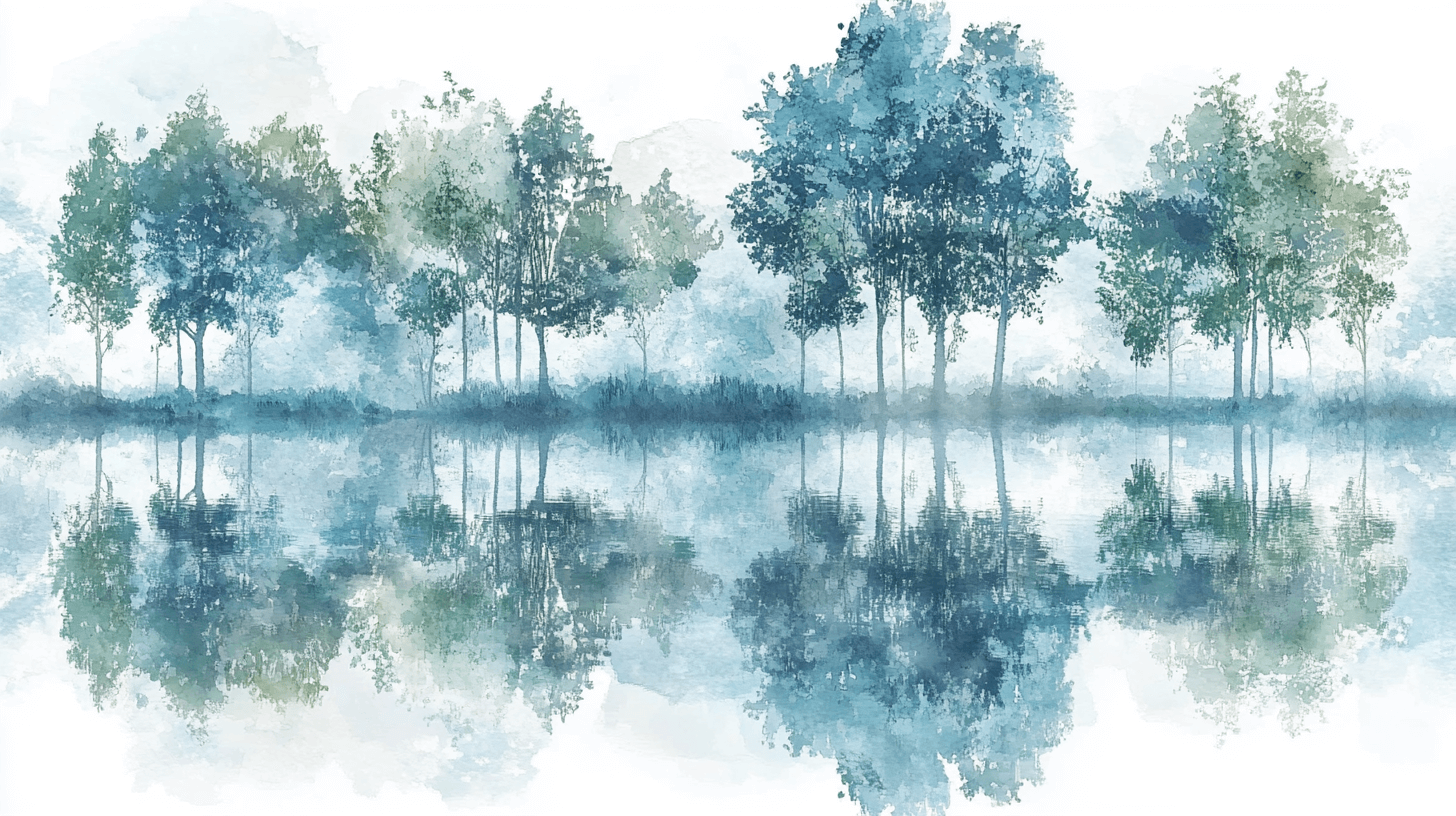 Papier Peint Arbre Mer