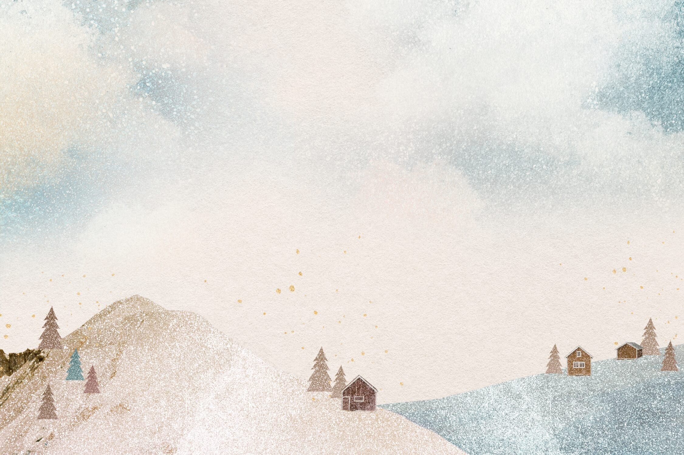 Papier Peint Aquarelle Scandinave Bébé