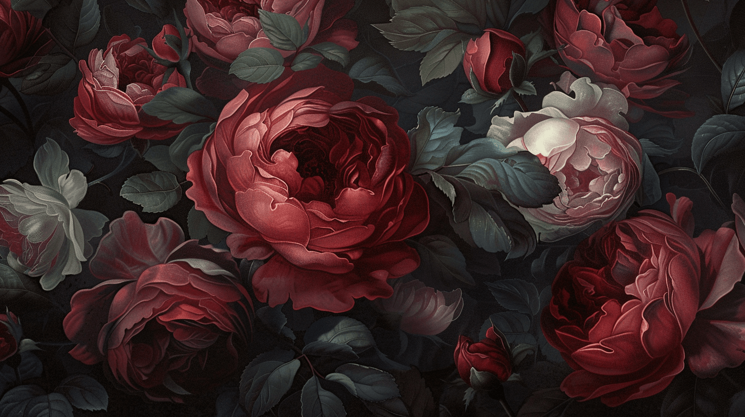 Papier Peint Pluie De Fleurs