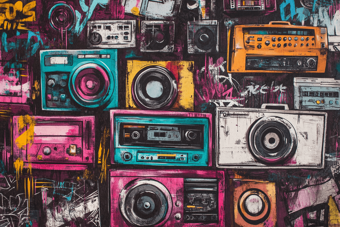 Papier Peint Rap Music Hip Hop