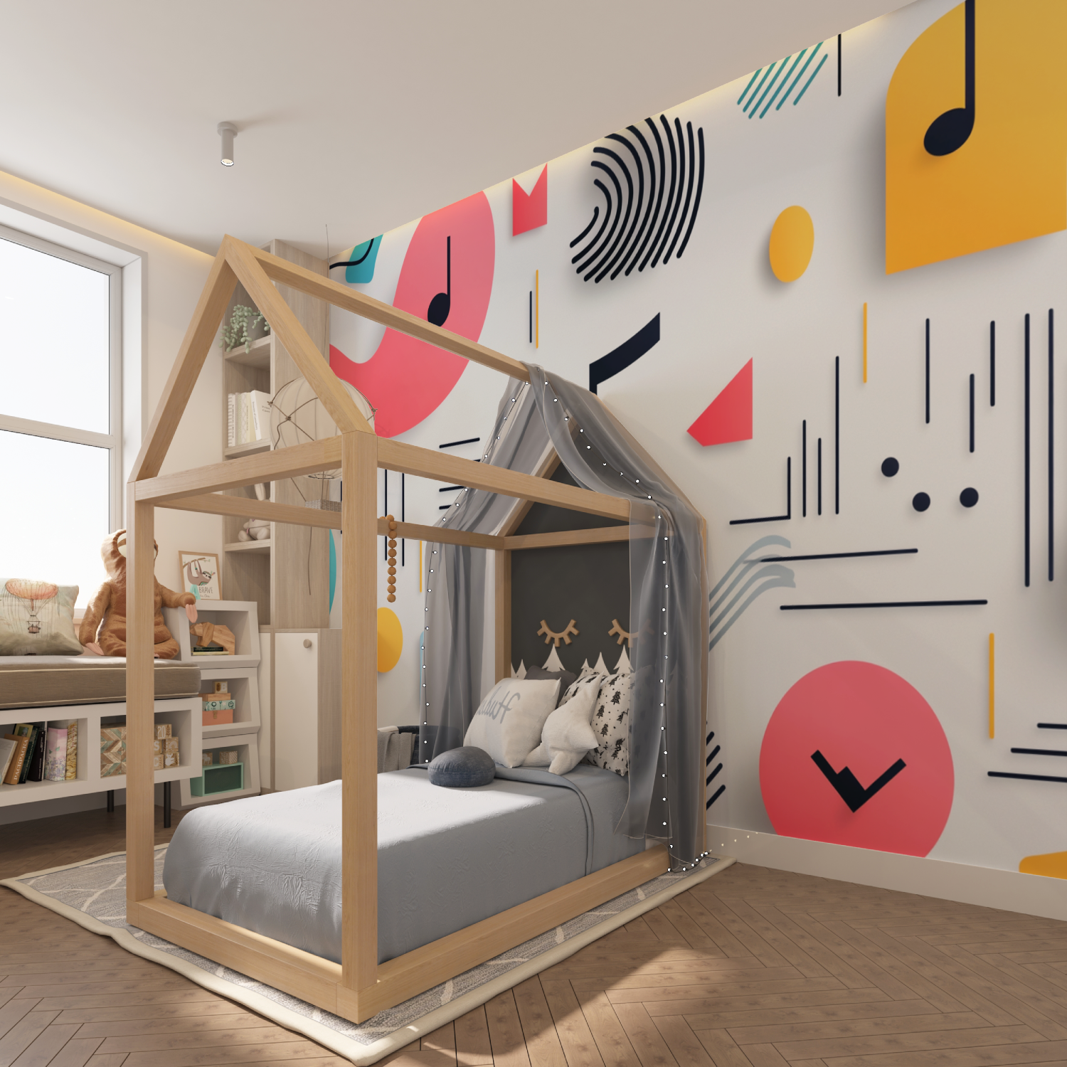 Papier peint intisse musique tapisserie hero