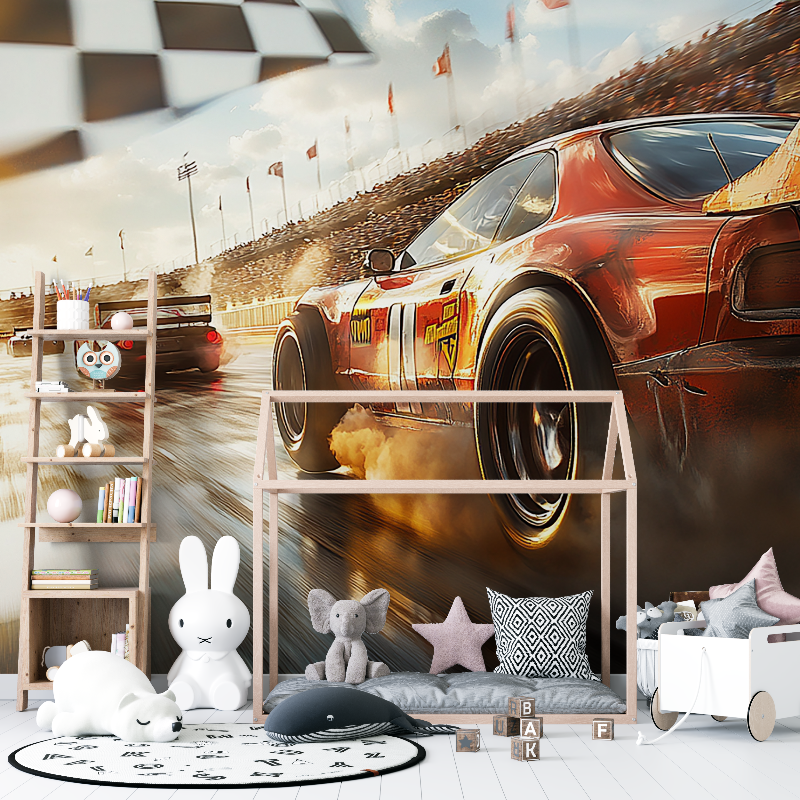 Papier peint voiture de course 12