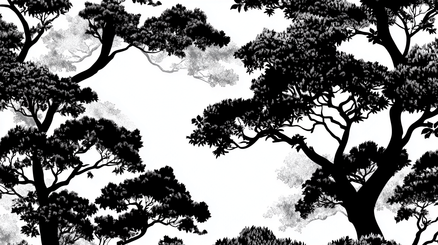 Papier Peint Arbre Fin